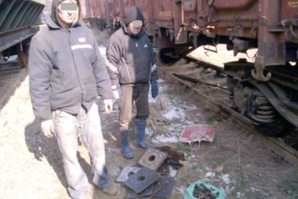 Prinşi de Gardă când dezmembrau un tren